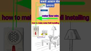 सबसे आसान पानी बेल लगानाsorts Water Overflow Alarm Connection an fittings in Alarm Tanveer bhabhi [upl. by Creedon]