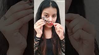 Eyeliner Hack Using Spoon 🥄 😱😱 eyelinerhack shortsindia hackvideos [upl. by Icken869]