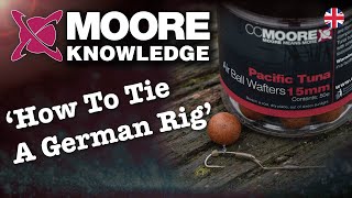 Tie The German Rig  Carp Fishing Rig Guide  CC Moore How To [upl. by Eedia268]