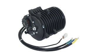 Разборка моторредуктора электромотоцикла QS 138 70H v3 3000W [upl. by Kcam]