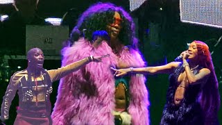 GLORILLA SURPRISES SZA But DOECHII STEALS THE SHOW  TDE Christmas Toy Drive 2024  SiR amp Zacari [upl. by Hellene]