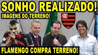 SONHO DO FLAMENGO REALIZADO O TERRENO TÁ COMPRADO PROPOSTA POR FABRÍCIO BRUNO PRÉ JOGO DO MENGÃO [upl. by Yraeht]