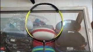 Apacs Attack 66 Gold Unstrung Badminton Racket [upl. by Anhej]