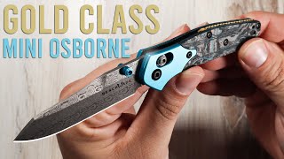 Benchmade GOLD CLASS Mini Osborne  The Ice Cold Ægir [upl. by Og347]