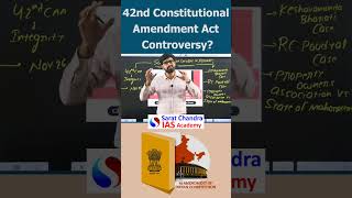 UPSC PRELIMS 2025  42nd Constitutional Amendment Act [upl. by Eleonore]