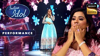 Indian Idol S14  quotMera Dil Yeh Pukare Aajaquot पर Ananya ने दिया एक बेहतरीन Performance  Performance [upl. by Ratcliffe]