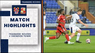 Match Highlights  Tranmere Rovers v Swindon Town [upl. by Hayikaz132]