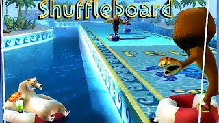 Madagascar The Game 2005 PC  Shuffleboard Minigame [upl. by Elletnuahs]