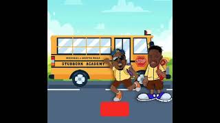 Medikal Stubborn Academy ft Shatta Wale  audio slide [upl. by Ellerrehs]