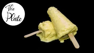 Kesar Pista Malai Kulfi Recipe  Make Kulfi At Home With amp Without Mould  The Plate [upl. by Hgielyk]