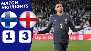 Finland vs England 13  All Goals amp extended Highlights  Nations League 2024 [upl. by Wolfgang]