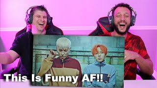 CRAZY REACTION TO BIGBANGGDampTOP  쩔어ZUTTER MV [upl. by Aerbas]