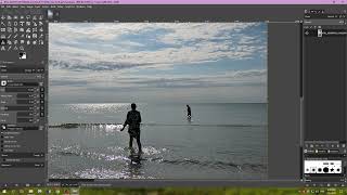 Remove People from Photos  GIMP Tutorial [upl. by Anitsuj]