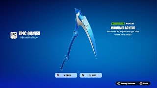 COME OTTENERE IL PICCONE GRATIS FALCE DI MEZZANOTTE SU FORTNITE [upl. by Viafore]