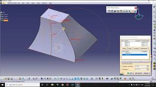 MULTI SECTION SOLID  CATIA  CAD IN HINDI [upl. by Ayanet]