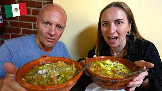 PAPÁ RUSO PROBANDO POZOLE POR PRIMERA VEZ en MÉXICO 🇲🇽 [upl. by Sedecrem]