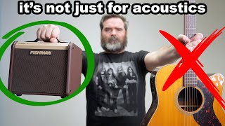 Looking for a portable PA Get this instead Fishman Loudbox Micro Acoustic Guitar Amp Review [upl. by Eetnahs]