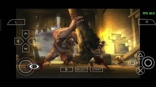 God of War Chain of Olympus PSP gameplay on Realme P1 trending godofwar psp shorts short [upl. by Erasmus]