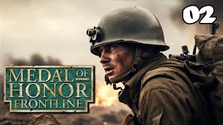 Medal of Honor Frontline Gameplay Walkthrough Part 2 [upl. by Ahtikal]