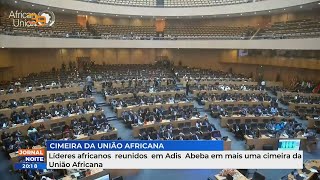 Líderes africanos reunidos em Adis Abeba em mais uma cimeira da União Africana [upl. by Hairem]