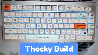 Akko MONSGEEK M1 Thock Build CS Jelly Black Type Sound Test [upl. by Lili]