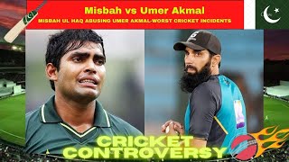 Pakistan Cricket ControversyAbusive CricketMisbah Ul Haq Cursing Umer Akmal  Lanat Hai Tere Tay [upl. by Philips441]