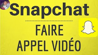 APPEL VIDEO Snapchat comment appeler et faire une visioconférence en gratuit sur Snapchat [upl. by Llerud]