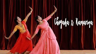 CHOGADA X KAMARIYA  DARSHAN RAVAL  LOVEYATRI  MITRON  ASSES KAUR  BOLLYWOOD DANCE [upl. by Eynaffit]