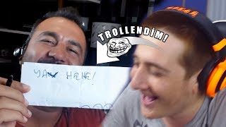 SESEGELİ VİDEO ÇEKERKEN TROLLEDİM  TROLLENDİM [upl. by Aileahcim]