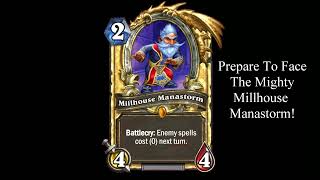 Voice Impressions Hearthstone Millhouse Manastorm Voice Line [upl. by Bremser726]