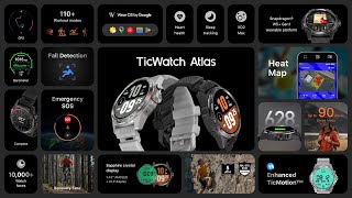 TicWatch Atlas Introducing Features  Mobvoi [upl. by Aieken24]