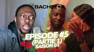 LE PREMIER BISOU  Partie 1 The Bachelor AFRIQUE  EP 05 Saison 03  REACTION [upl. by Lemra794]