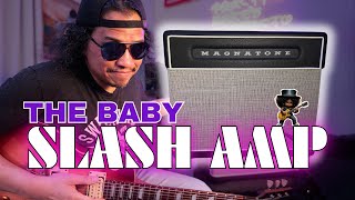 The BABY SLASH AMP Magnatone Baby M80 Tube 12w Guitar Amplifier indepth look [upl. by Adnawyt286]