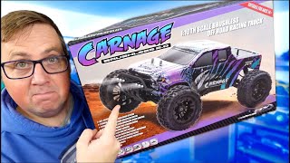 The NEW BRUSHLESS FTX Carnage 20 [upl. by Marquardt840]