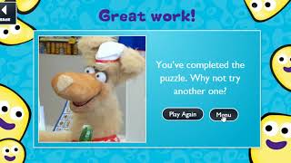 CBeebies Nuzzle and Scratch Jigsaw Puzzles  Kids PC Gameplay 2018 [upl. by Auhsaj]