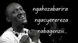 Mutamuliza cover By Icyusa CyIngenzi Lyrics Chaching [upl. by Galliett]