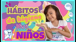 Hábitos de HIGIENE para NIÑOS🌈 Salud infantil》Alexa sahOry [upl. by Heath]