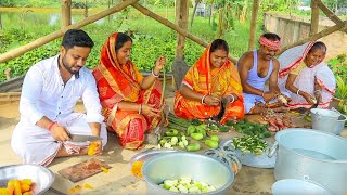 Shukto Recipe Prepared For Needy People  ঠাকুমার হাতের শুক্তো রান্না খেয়ে সবাই খুব নাম করল [upl. by Gnex]