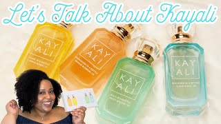 REVIEW OF THE NEW KAYALI VACAY IN A BOTTLE PERFUME SET [upl. by Anwahsit26]