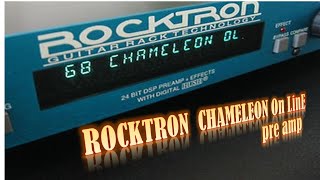 rocktron chameleon online pre amp [upl. by Liberati]