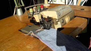 Commercial Union Special Mark IV 39500QW Serger Sewing Machine 1308346 [upl. by Tiphani935]