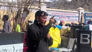 Stanzin Chospel requested Ruling Party to come and support the Demand of Ladakh [upl. by Heger480]