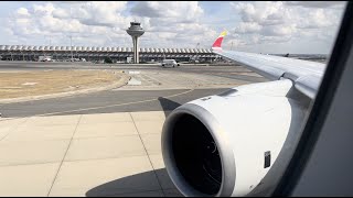 4K Iberia A350900 Afternoon TakeOff from Madrid Barajas Airport [upl. by Alol849]