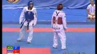 62kg Male SEMIFINAL  THA vs BRA 2007 World Taekwondo Championship [upl. by Franciskus]