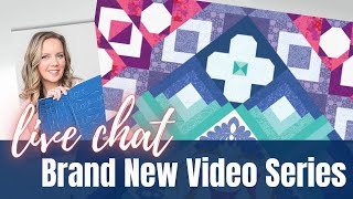 Announcing New Freemotion Challenge Quilting Along  Live Chat with Angela Walters [upl. by Ydnys]