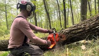 Cutting off trail for 3’ of treadway… [upl. by Schatz]