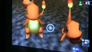 Pokemon Snap Nintendo 64 Gameplay Volcano Level [upl. by Labana]