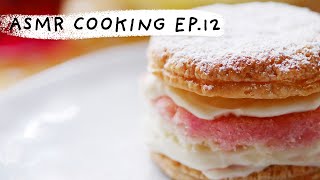 ASMR Baking  TORTA DIPLOMATICA  Crispy Soft amp Creamy Italian Dessert [upl. by Arit665]