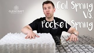 The Differences Between Coil Spring amp Pocket Spring Mattresses [upl. by Adora443]