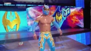 Sin Cara WWE SmackDown Debut  482011 [upl. by Airogerg832]